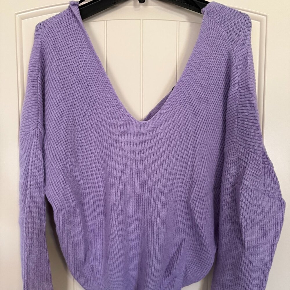 Purple Sweater